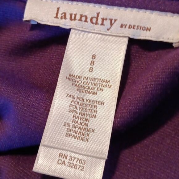 Laundry by Design Purple Knit Dress - Picture 10 of 12